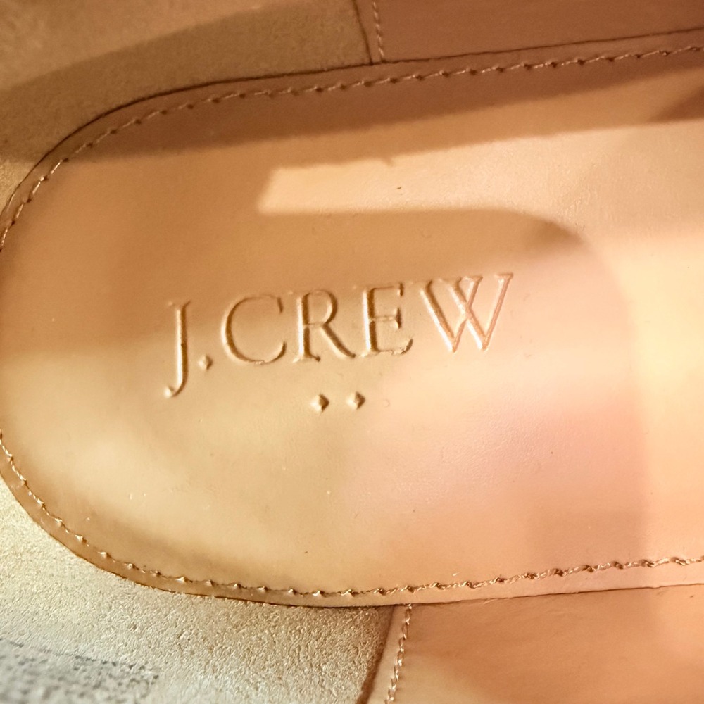 J.Crew Womens Snakeskin Print Bow Loafers Brown Black Flats Size 9.5 - Picture 8 of 9